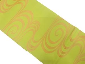 観世水模様織り出し袋帯